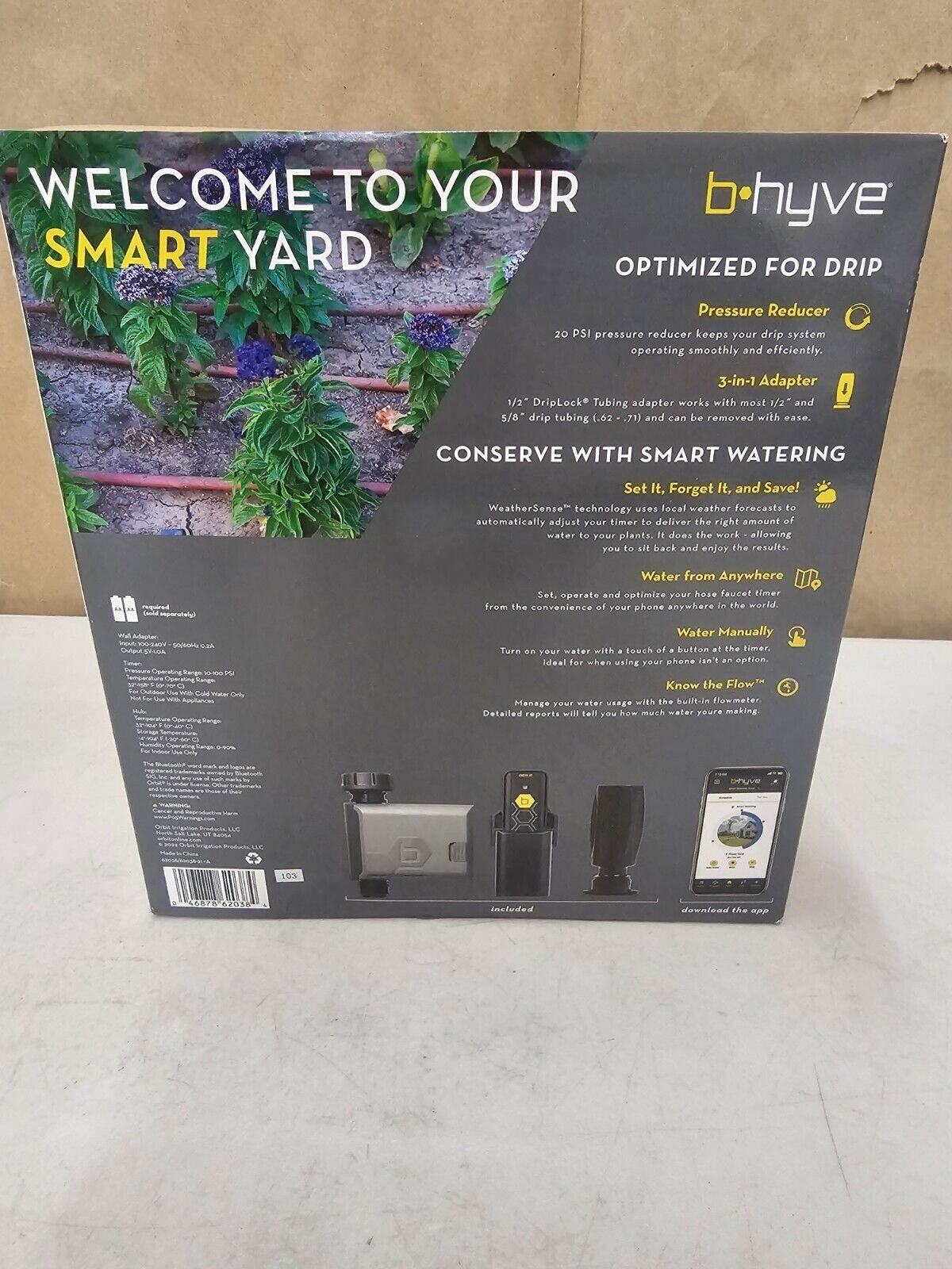 Orbit B Hyve Gen 2 Smart WiFi Sprinkler Timer