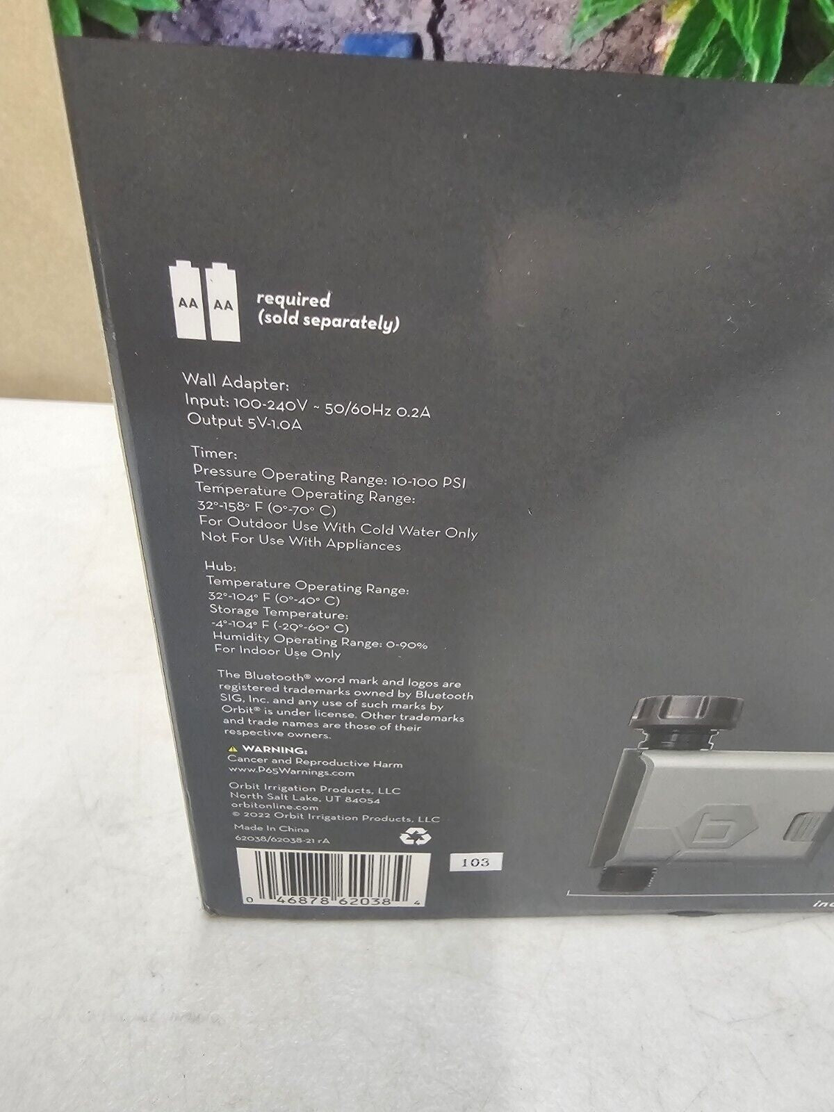 Orbit B Hyve Gen 2 Smart WiFi Sprinkler Timer