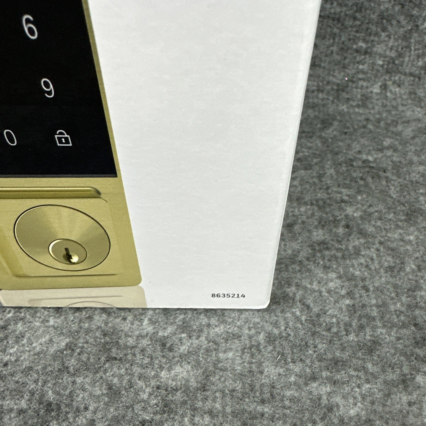 Honeywell Digital Deadbolt Touchscreen Keypad Gold