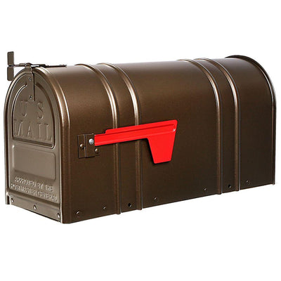 Postal Pro Carlton Post-Mount T2 Mailbox Bronze