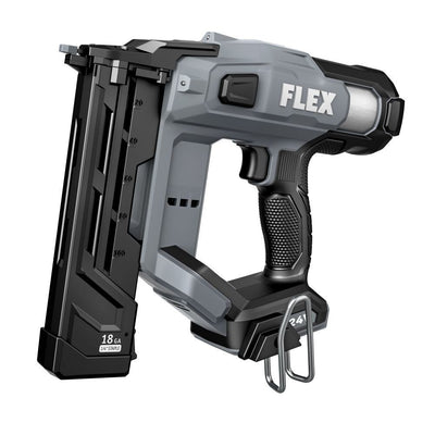FLEX 18 -Gauge 1/4-in Narrow crown Finish Stapler ( Battery and Charger Not Included )