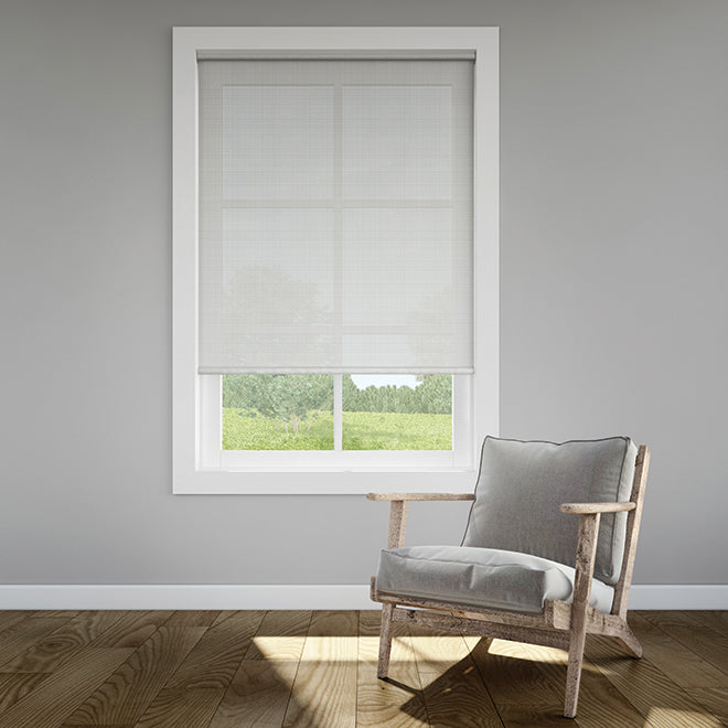 LEVOLOR 37-in x 72-in White Light Filtering Cordless Roller shade Shade