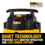 DEWALT Stealthsonic Quiet 6-Gallon 4 HP Corded Wet/Dry Shop Vacuum with Accessories Included
