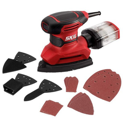 SKIL 120-Volt 1.2 -Amp Detail Sander with Dust Management
