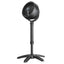 Vornado 9-in 120 -Volt 3 -Speed High Velocity Indoor Black Pedestal Fan