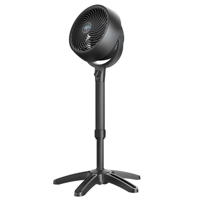 Vornado 9-in 120 -Volt 3 -Speed High Velocity Indoor Black Pedestal Fan