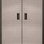 Gladiator Steel Garage Cabinet 36x72x18 in Silver Tread