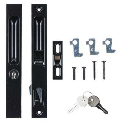 Wright Products Patio Keyed Flush Mount Black