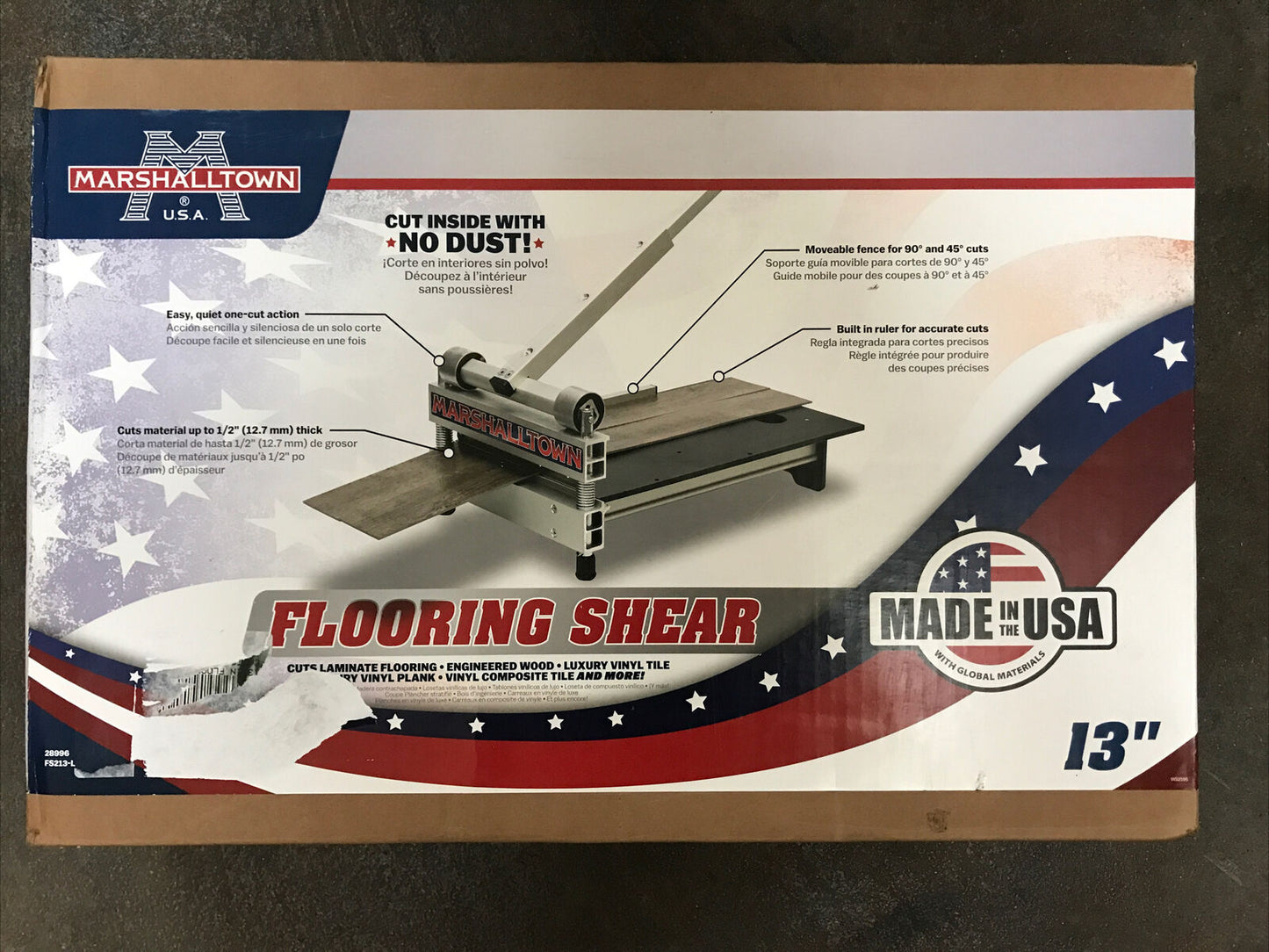 Marshalltown 13-in Floor cutter