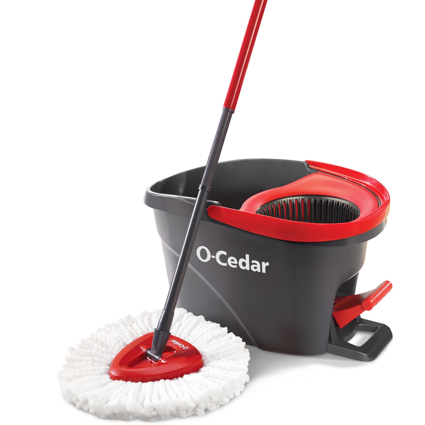 O-Cedar EasyWring Spin Mop With Bucket
