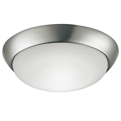500+ bought last week Project Source 1 -Light 11-in Brushed Nickel Integrated LED Flush Mount Light