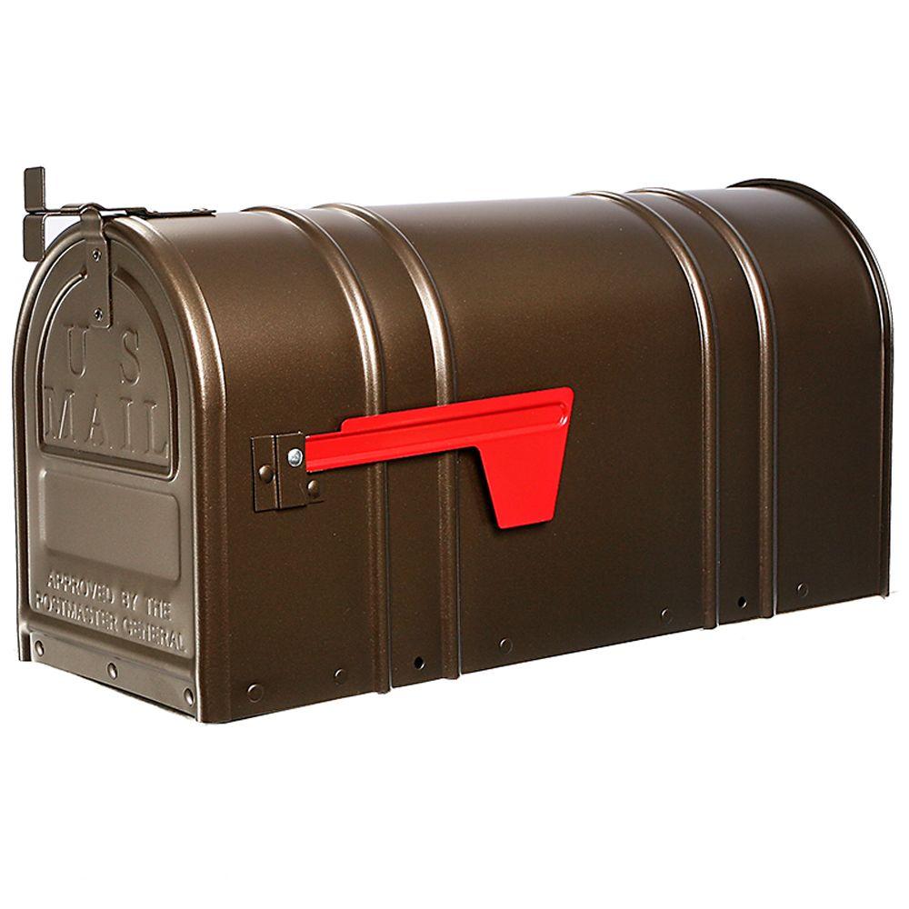 Postal Pro Carlton Post-Mount T2 Mailbox Bronze