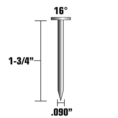 Metabo HPT Siding Nails 1-3/4 Inch 900 Count Stainless Steel