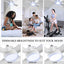 BELL + HOWELL Socket Fan 15.7-in Flush Mount White with White Blades With Light and Remote ( 4 -Blade )