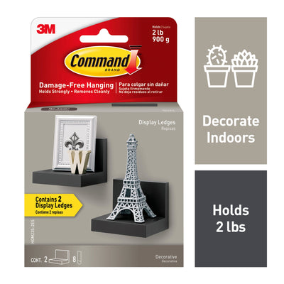 Command Adhesive Display Ledge Slate