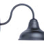 Project Source Barn light 2 -Pack 1 -Light 9.45-in H Matte Black Hardwired Outdoor Wall Light