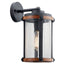 Kichler Barrington 1 -Light 13-in H Distressed Black Hardwired Outdoor Wall Light