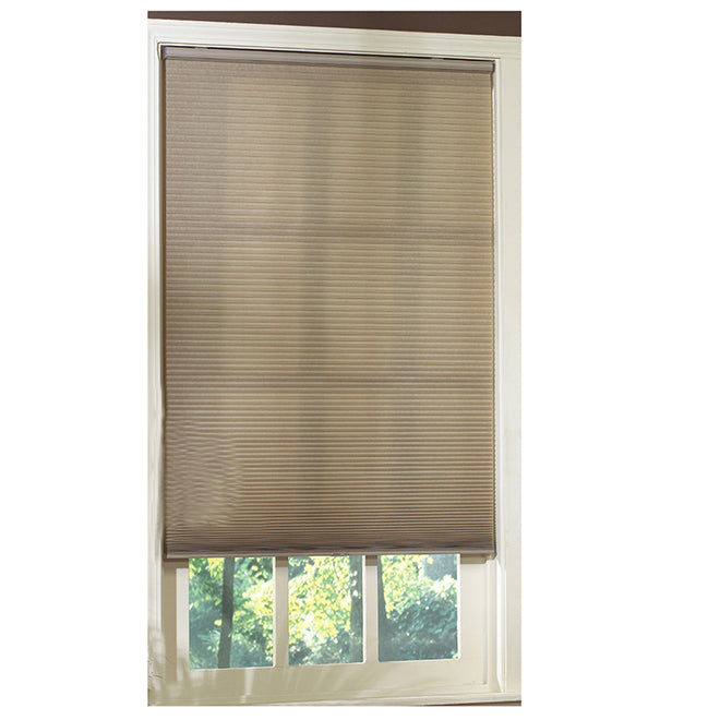 allen + roth 23-Inches x 72-Inches Linen Light Filtering Cordless Top-Down/Bottom-Up Cellular shade