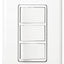 Broan-Nutone 3 Function Rocker Switch Wall Control White