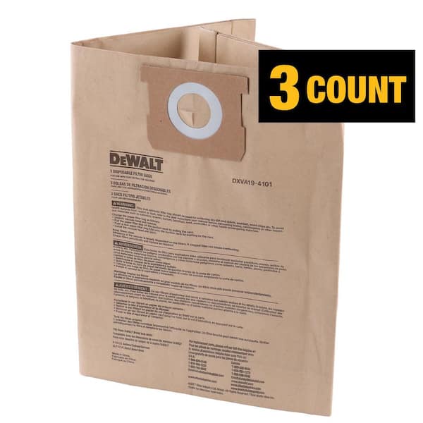 Dewalt Reusable Filter and Bag Set DXVA19-0501
