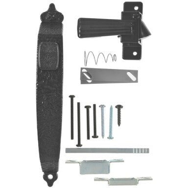 Hampton Products-Wright Black Push Door Latch