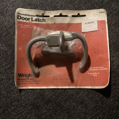 Hampton Products-Wright Black Push Door Latch
