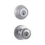 Kwikset Satin Chrome Tylo Keyed Entry Knob