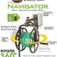 LIBERTY GARDEN 712 Navigator Multi-Directional Hose Reel