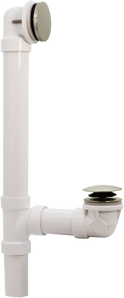 Plumb Pak 1.5 in. SCH40 PVC Bath Drain Chrome