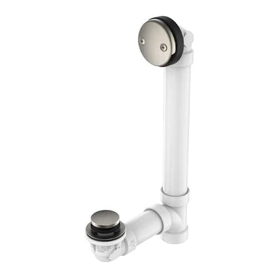 Plumb Pak 1.5 in. SCH40 PVC Bath Drain Chrome