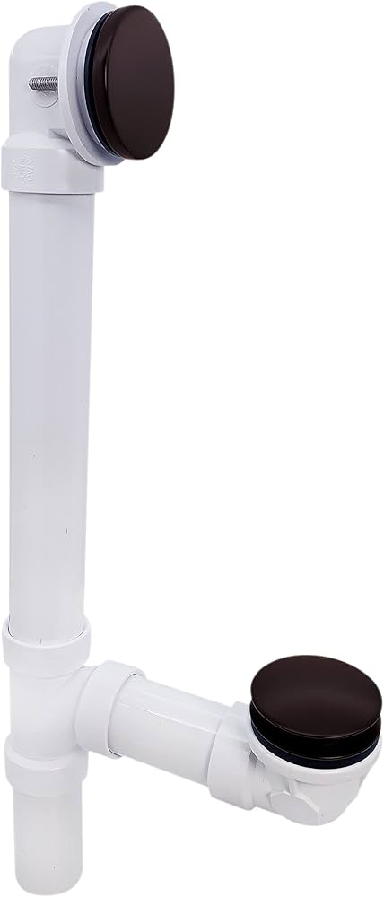 Plumb Pak 1.5 in. SCH40 PVC Bath Drain Chrome