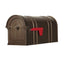 Postal Pro Carlton Post-Mount T2 Mailbox Bronze