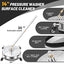 SurfaceMaxx PRO 14.5-in up to 4500-PSI Rotating surface cleaner for Gas and electric pressure washers