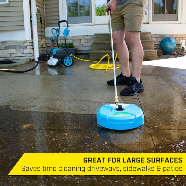 SurfaceMaxx 12-in up to 2300-PSI Rotating surface cleaner for Electric pressure washers