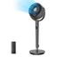 Vornado 9-in 120 -Volt 3 -Speed High Velocity Indoor Black Pedestal Fan