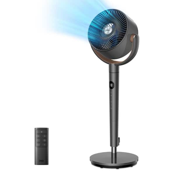 Vornado 9-in 120 -Volt 3 -Speed High Velocity Indoor Black Pedestal Fan