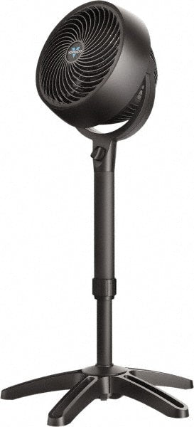 Vornado 9-in 120 -Volt 3 -Speed High Velocity Indoor Black Pedestal Fan